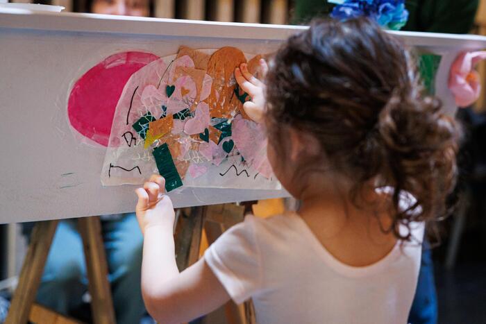 Photos: Lincoln Center’s Create-athon: Building a Boat With Clint Ramos Image