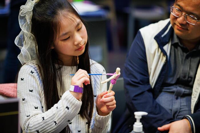 Photos: Lincoln Center’s Create-athon: Building a Boat With Clint Ramos Image