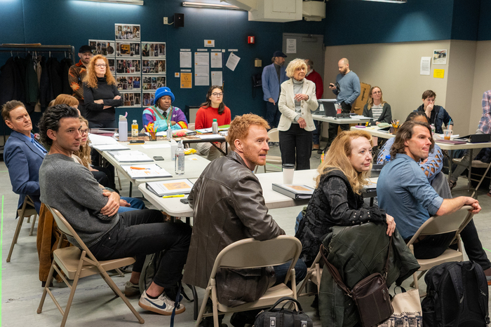 Photos: CRACKED OPEN Off-Broadway First Day of Rehearsal Image