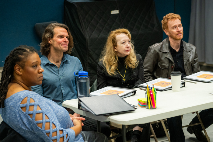 Photos: CRACKED OPEN Off-Broadway First Day of Rehearsal Image