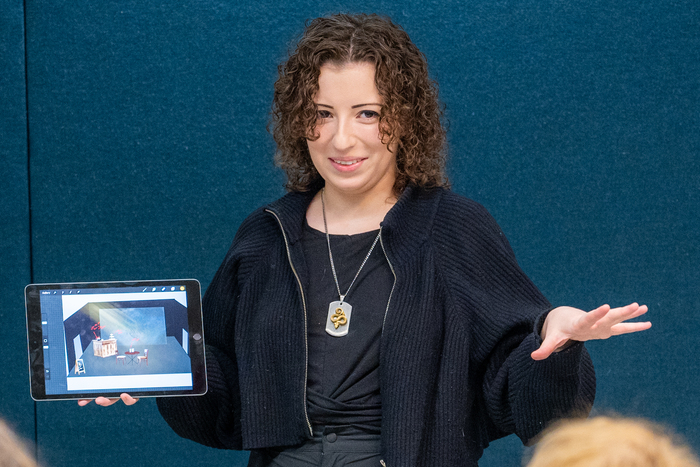 Photos: CRACKED OPEN Off-Broadway First Day of Rehearsal Image