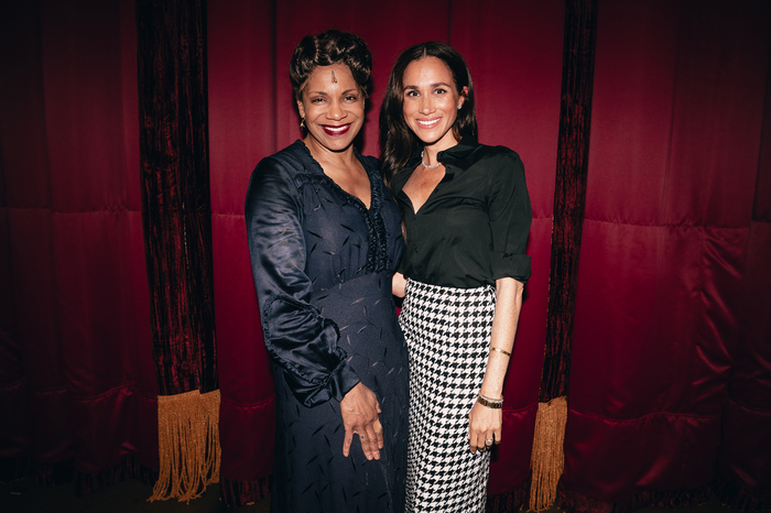 Photos: Duchess of Sussex Meghan Markle Visits GYPSY on Broadway Image