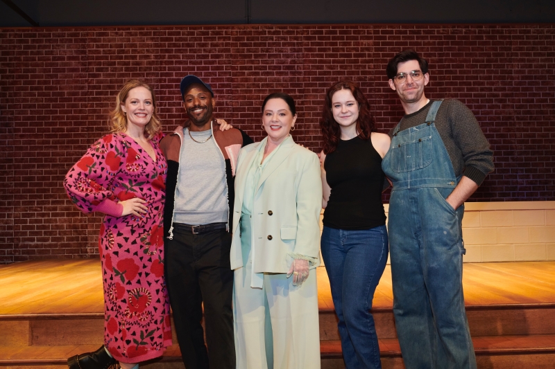 Melissa McCarthy Visits ALL THE WORLD'S A STAGE at Keen Company Image