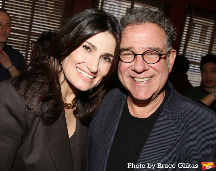 Idina Menzel and Michael Greif Photo