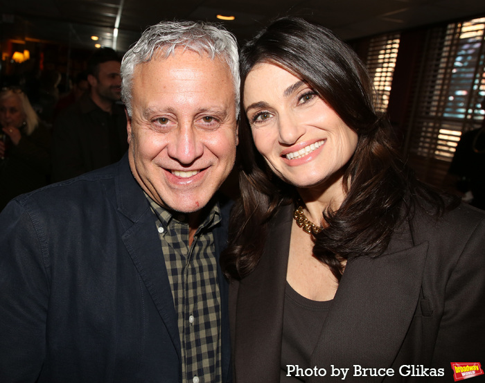 David Stone and Idina Menzel  Photo