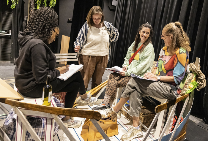 Photos: In Rehearsal for THREE HENS IN A BOAT World Premiere Image