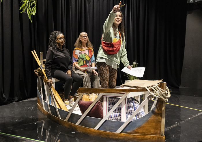 Photos: In Rehearsal for THREE HENS IN A BOAT World Premiere Image