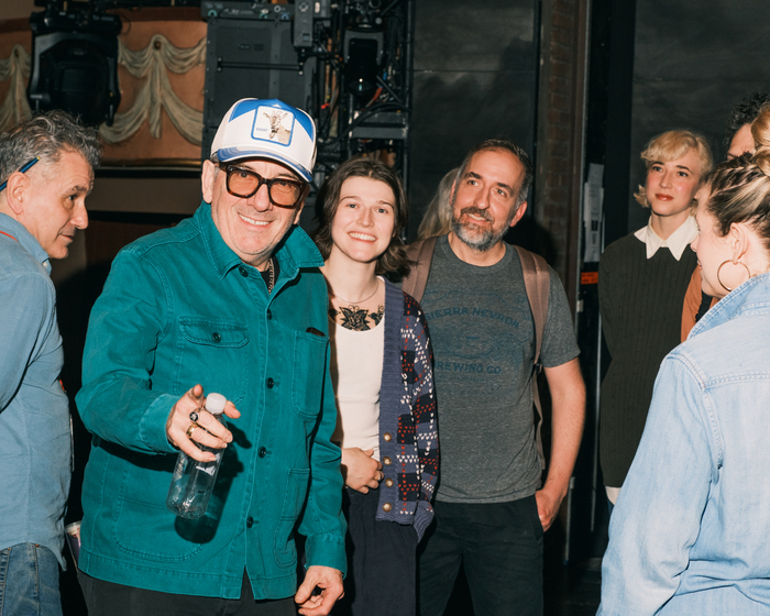 Photos: Elvis Costello Visits DEAD OUTLAW on Broadway Image