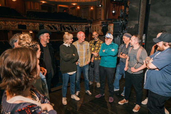Photos: Elvis Costello Visits DEAD OUTLAW on Broadway Image