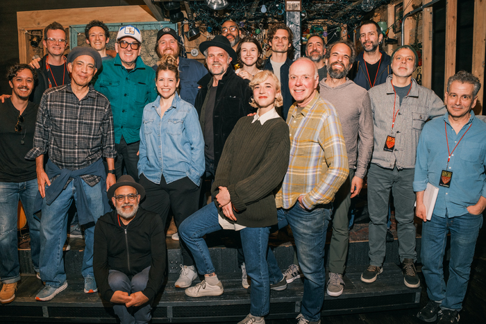 Photos: Elvis Costello Visits DEAD OUTLAW on Broadway Image