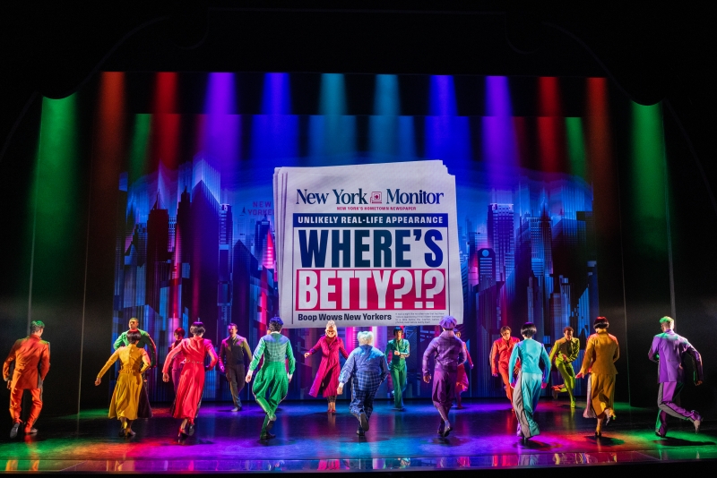 Exclusive: How Jerry Mitchell & Co. Made Technicolor Magic In BOOP! THE MUSICAL with 'Where Is Betty?' Image