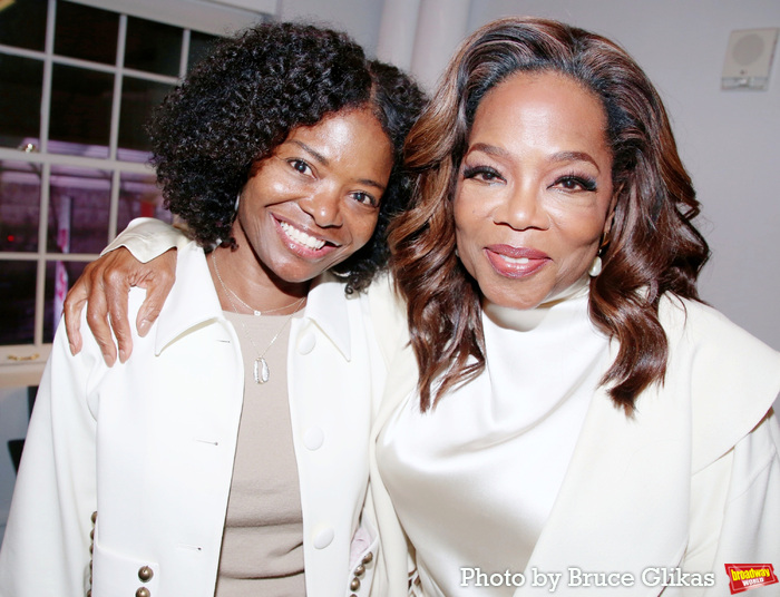 Producer La Chanze and Oprah Winfrey Photo