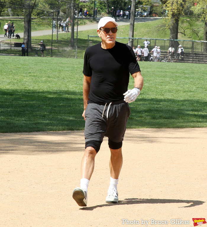 Photos: George Clooney Play Softball at the Broadway Show League Opening Day Image