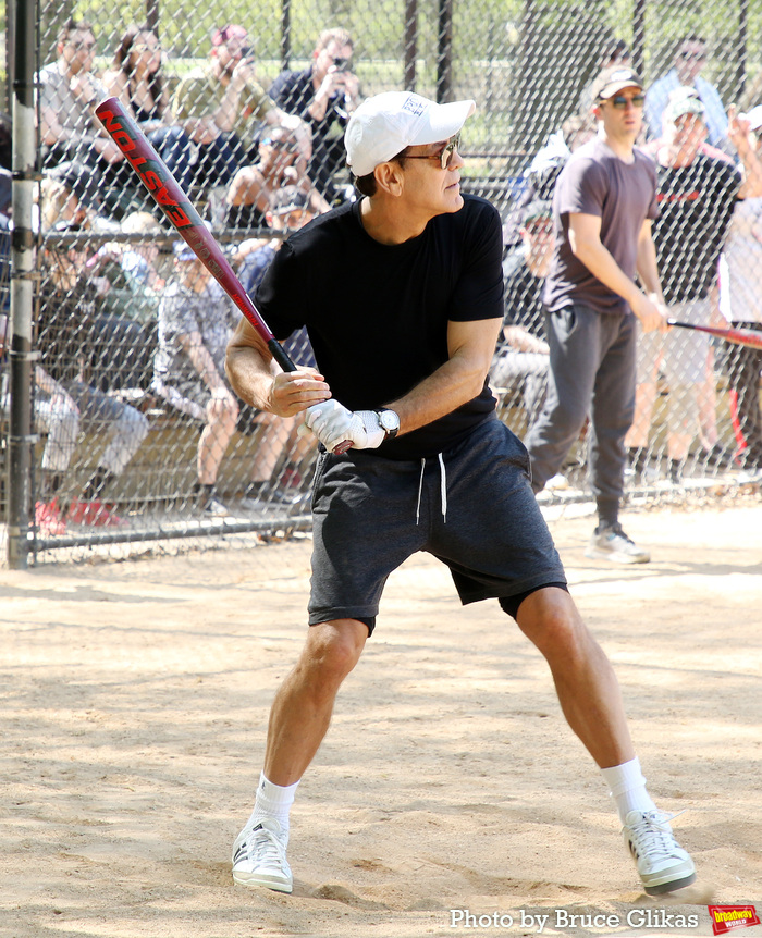 Photos: George Clooney Play Softball at the Broadway Show League Opening Day Image