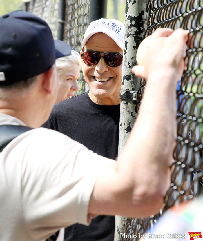 Photos: George Clooney Play Softball at the Broadway Show League Opening Day  Image