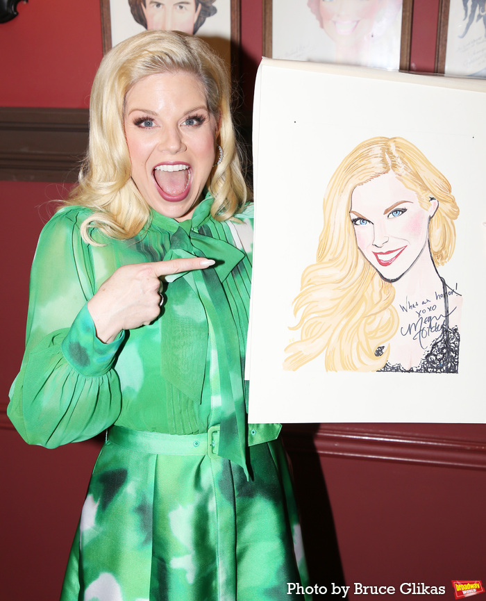 Photos: DEATH BECOMES HER's Megan Hilty Gets Honored with a Sardi's Portrait  Image