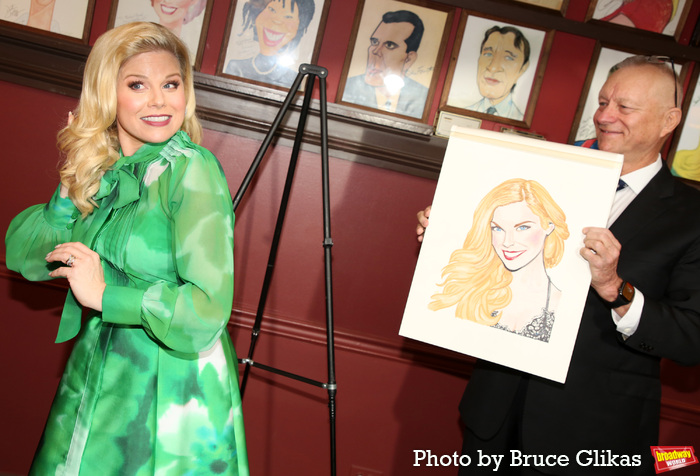 Photos: DEATH BECOMES HER's Megan Hilty Gets Honored with a Sardi's Portrait  Image