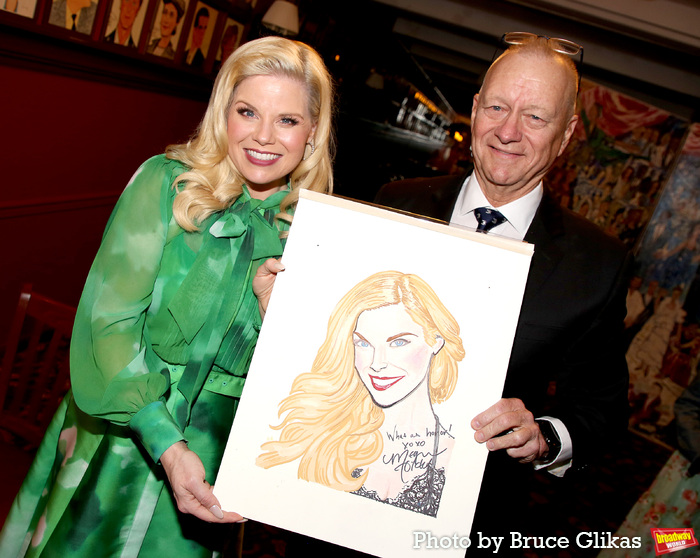Photos: DEATH BECOMES HER's Megan Hilty Gets Honored with a Sardi's Portrait  Image