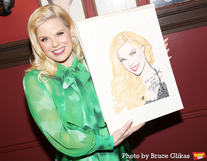 Photos: DEATH BECOMES HER's Megan Hilty Gets Honored with a Sardi's Portrait  Image