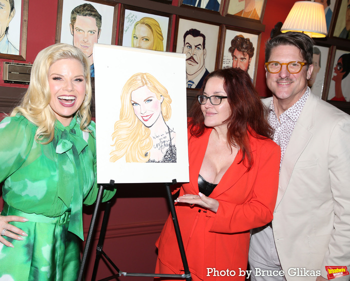 Megan Hilty, Jennifer Simard and Christopher Sieber Photo