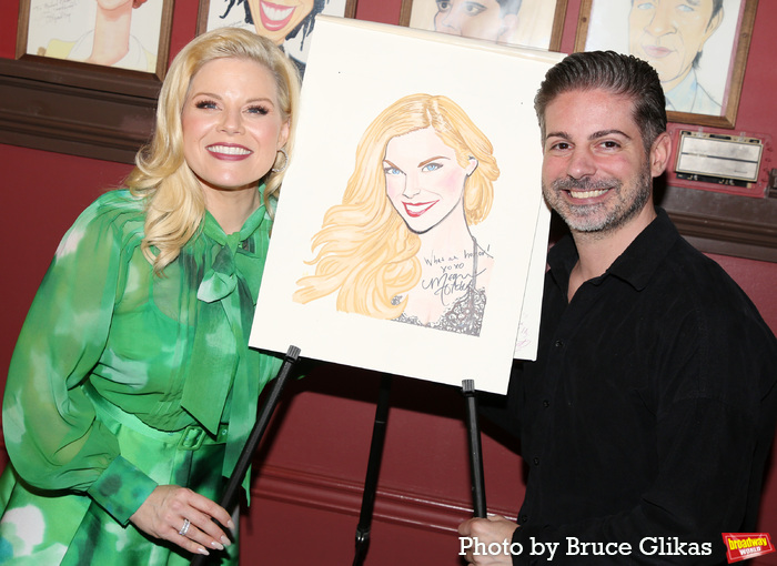 Photos: DEATH BECOMES HER's Megan Hilty Gets Honored with a Sardi's Portrait  Image