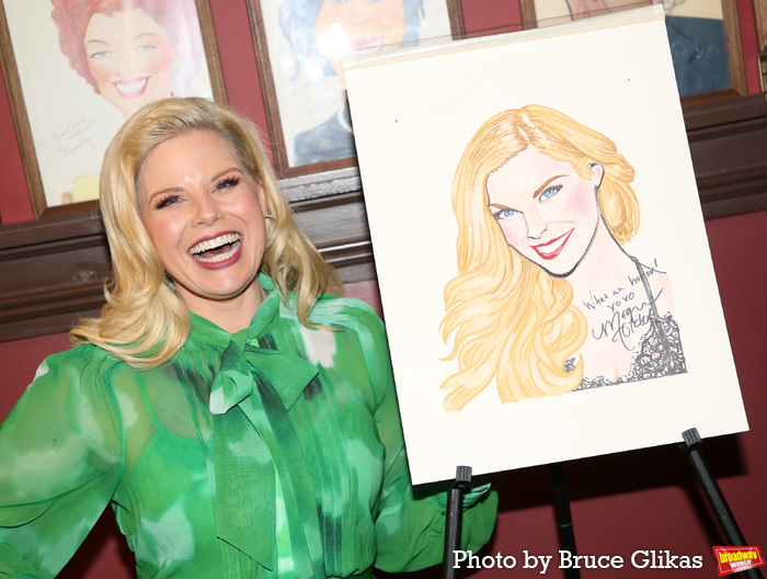 Photos: DEATH BECOMES HER's Megan Hilty Gets Honored with a Sardi's Portrait  Image