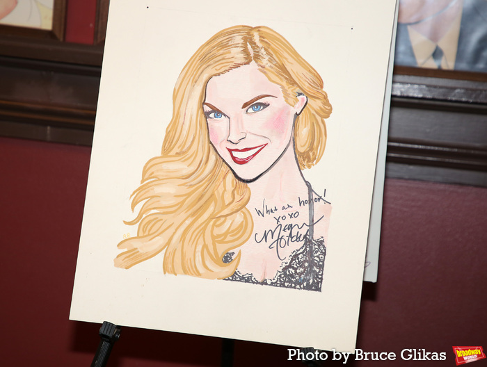 Photos: DEATH BECOMES HER's Megan Hilty Gets Honored with a Sardi's Portrait  Image