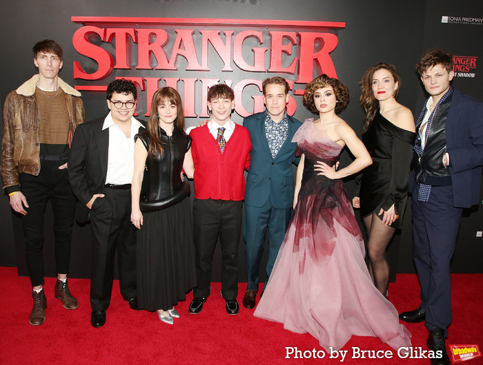 Photos: STRANGER THINGS: THE FIRST SHADOW Cast on Opening Night!  Image