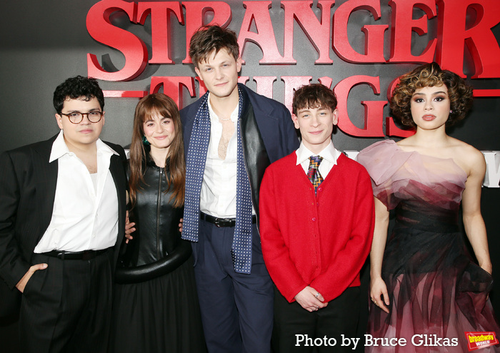 Photos: STRANGER THINGS: THE FIRST SHADOW Cast on Opening Night!  Image