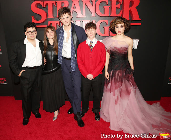Photos: STRANGER THINGS: THE FIRST SHADOW Cast on Opening Night!  Image