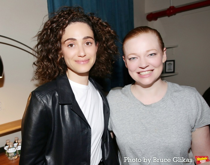 Emmy Rossum and Sarah Snook Photo
