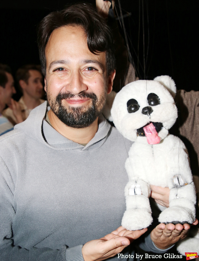 Photos: Lin-Manuel Miranda Visits BOOP! THE MUSICAL Image