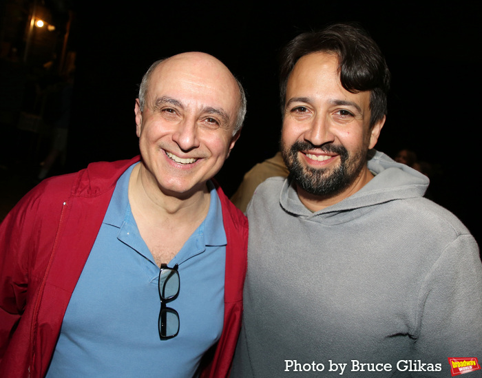 Stephen DeRosa and Lin-Manuel Miranda Photo