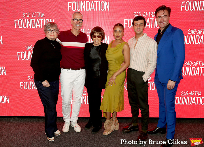 Faith Prince, Director/Choreographer Jerry Mitchell, Lyricist Susan Birkenhead, Jasmi Photo