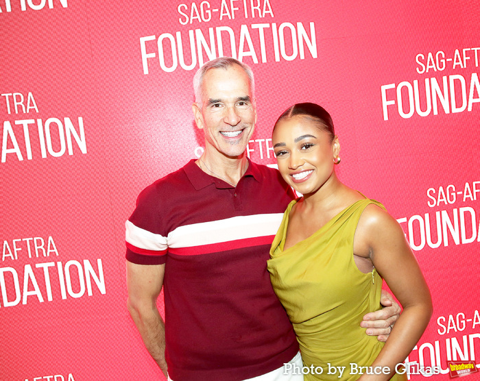 Director/Choreographer Jerry Mitchell and Jasmine Amy Rogers Photo