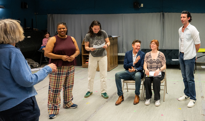 Photos: CRACKED OPEN World Premiere In Rehearsal Image