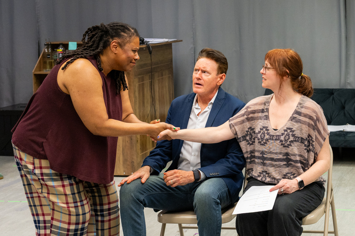 Photos: CRACKED OPEN World Premiere In Rehearsal Image