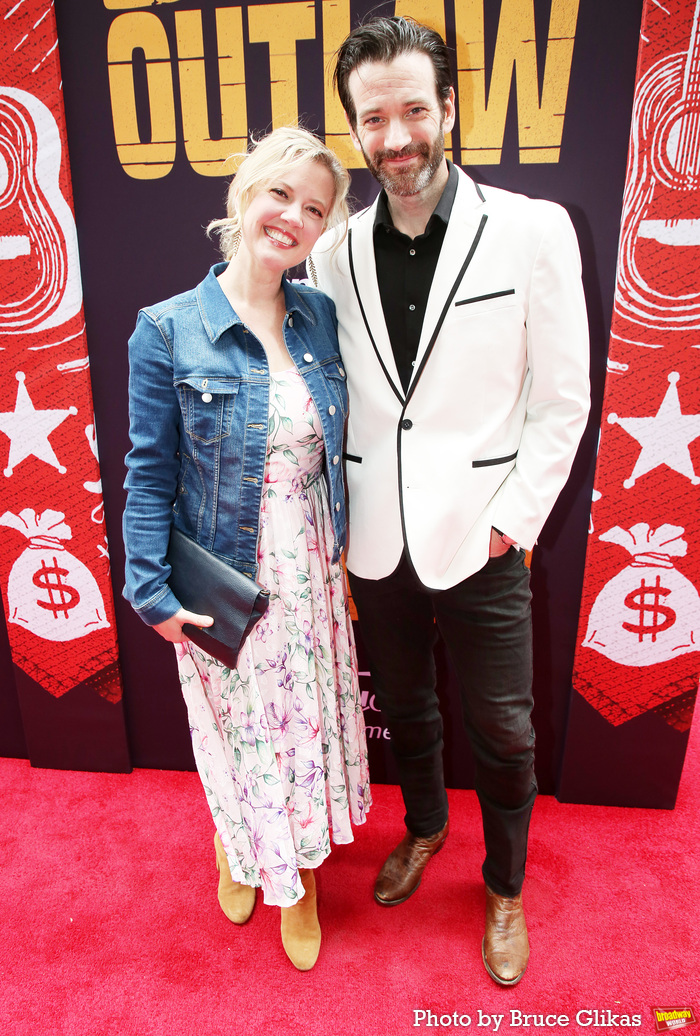 Photos: Stars Walk the Red Carpet on Opening Night of DEAD OUTLAW  Image