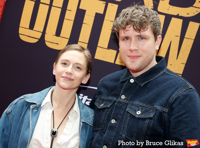 Photos: Stars Walk the Red Carpet on Opening Night of DEAD OUTLAW  Image