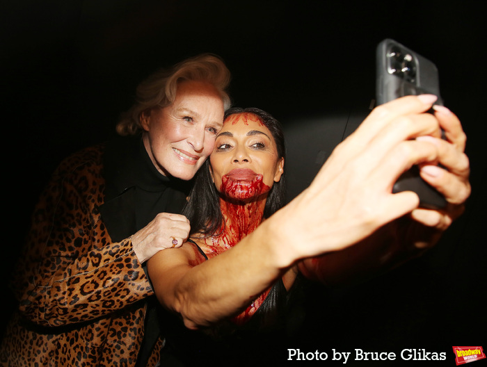 Glenn Close and Nicole Scherzinger  Photo