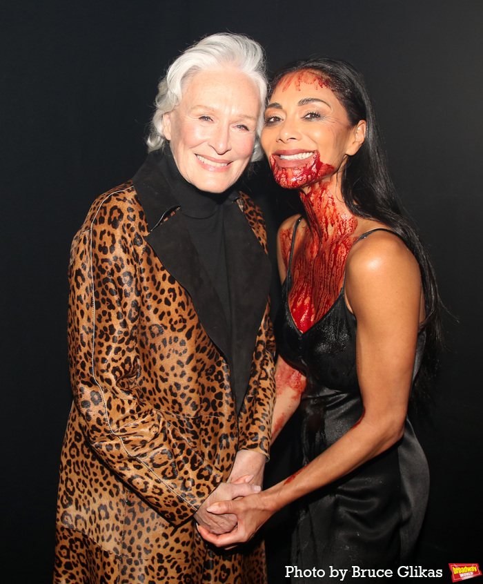 Glenn Close and Nicole Scherzinger Photo