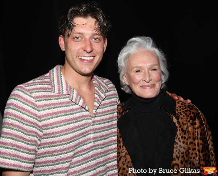 Tom Francis and Glenn Close Photo