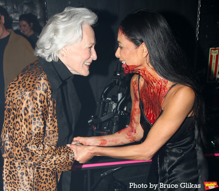 Glenn Close and Nicole Scherzinger Photo