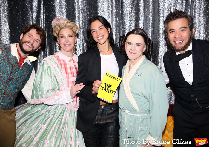 James Scully, Bianca Leigh, Dua Lipa, Cole Escola, Conrad Ricamora, and Tony Macht  Photo