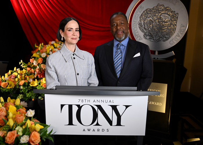 Photos: Sarah Paulson and Wendell Pierce Announce the 2025 Tony Award Nominations  Image