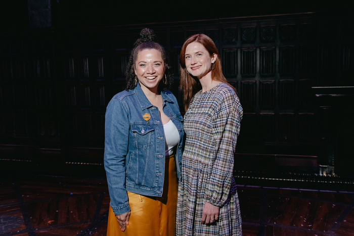 Felicia Fitzpatrick and Bonnie Wright Photo