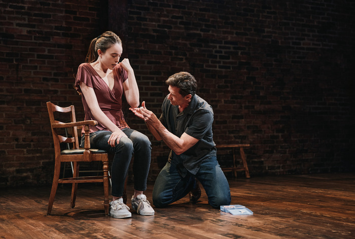 Photos: Ella Beatty and Hugh Jackman in SEXUAL MISCONDUCT OF THE MIDDLE CLASSES  Image