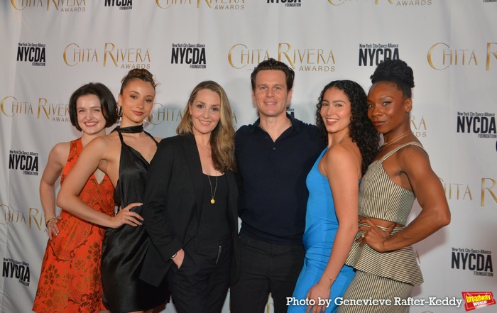 Larkin Reilly, Julia Grondin, Shannon Lewis Jonathan Groff, Valeria Yamin and Khori M Photo