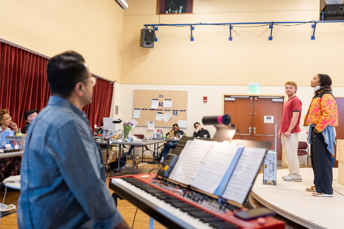 Photos: TWO STRANGERS (CARRY A CAKE ACROSS NEW YORK) Rehearsals at A.R.T. Image