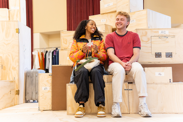 Photos: TWO STRANGERS (CARRY A CAKE ACROSS NEW YORK) Rehearsals at A.R.T. Image